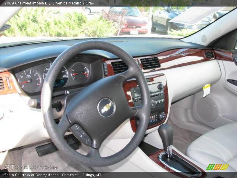 Silver Ice Metallic / Gray 2009 Chevrolet Impala LT