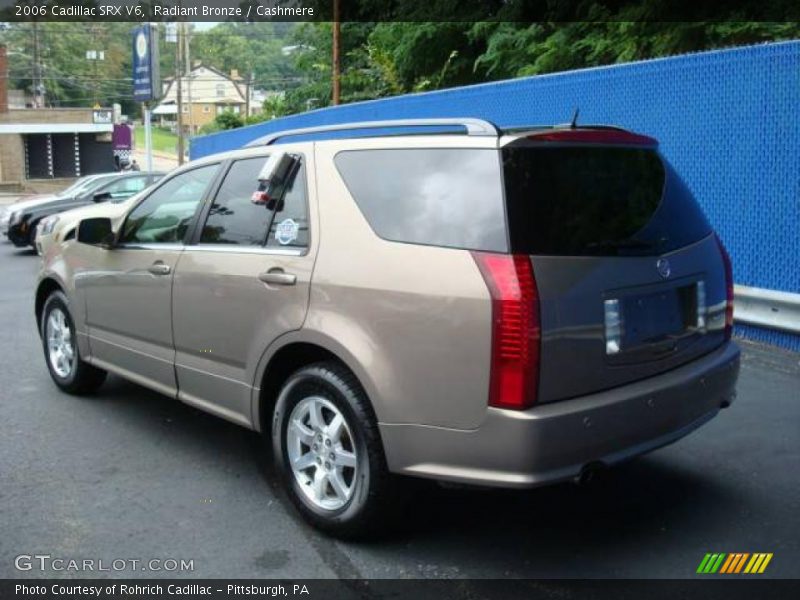 Radiant Bronze / Cashmere 2006 Cadillac SRX V6