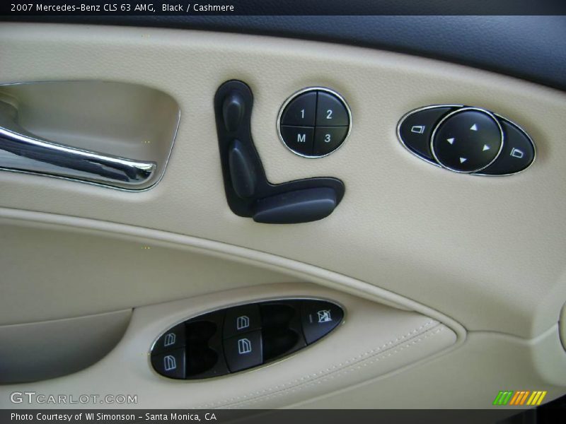 Black / Cashmere 2007 Mercedes-Benz CLS 63 AMG