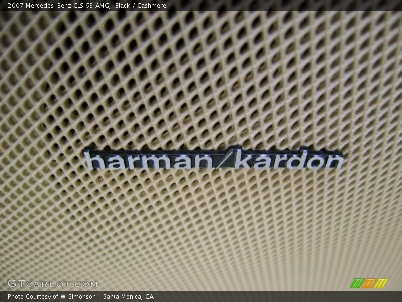 Black / Cashmere 2007 Mercedes-Benz CLS 63 AMG