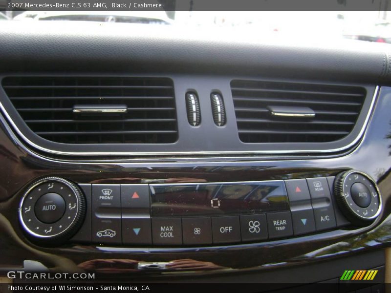 Black / Cashmere 2007 Mercedes-Benz CLS 63 AMG
