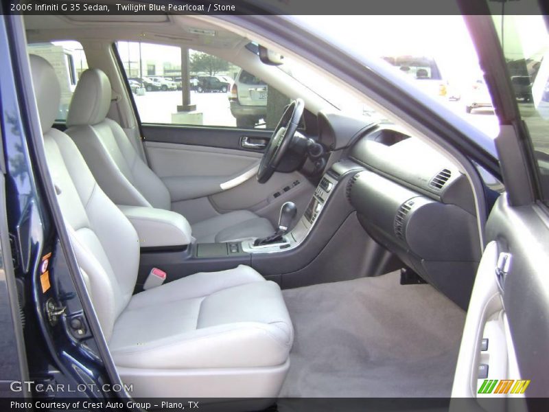 Twilight Blue Pearlcoat / Stone 2006 Infiniti G 35 Sedan