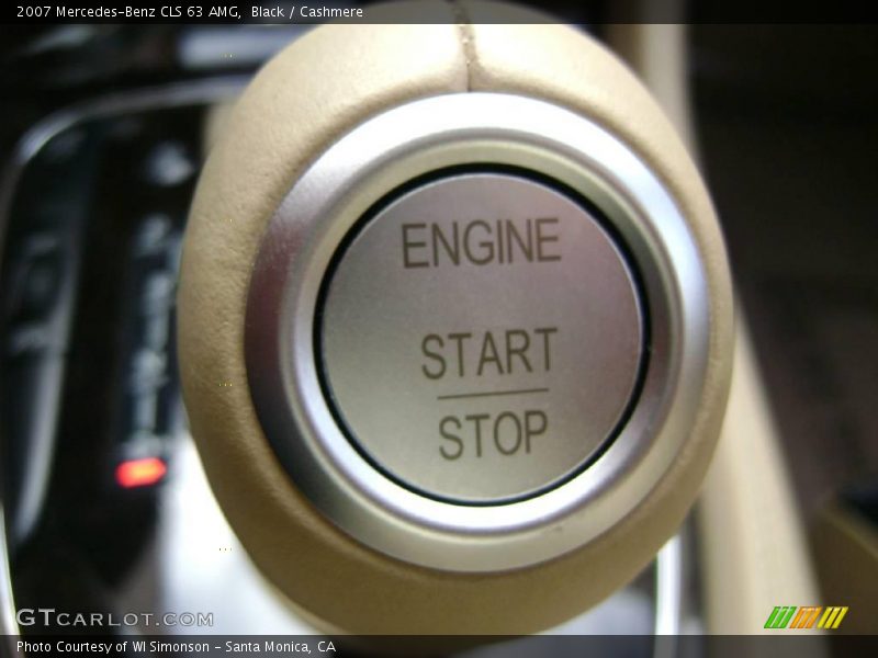 Black / Cashmere 2007 Mercedes-Benz CLS 63 AMG