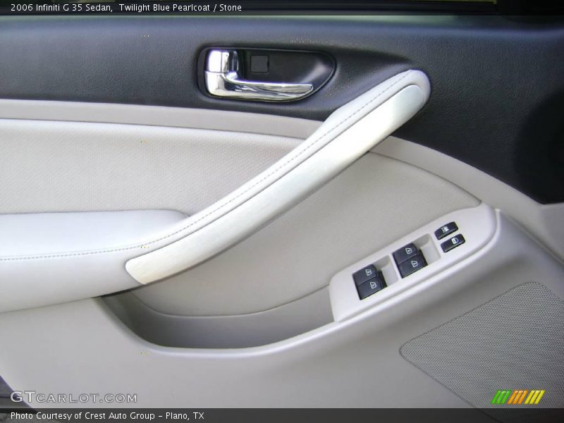 Twilight Blue Pearlcoat / Stone 2006 Infiniti G 35 Sedan
