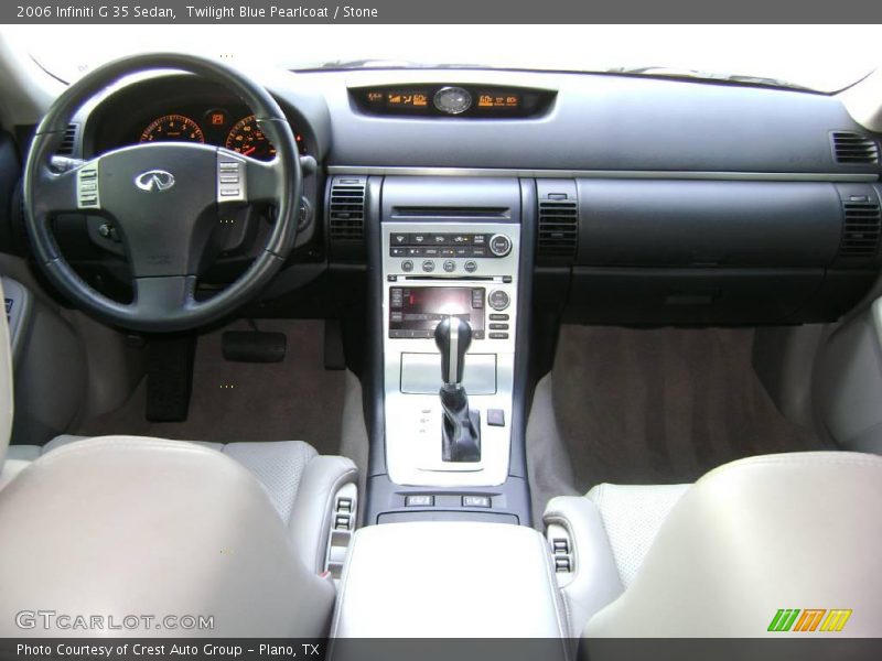 Twilight Blue Pearlcoat / Stone 2006 Infiniti G 35 Sedan