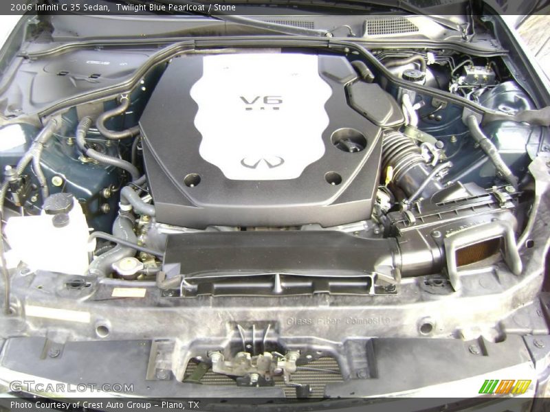Twilight Blue Pearlcoat / Stone 2006 Infiniti G 35 Sedan