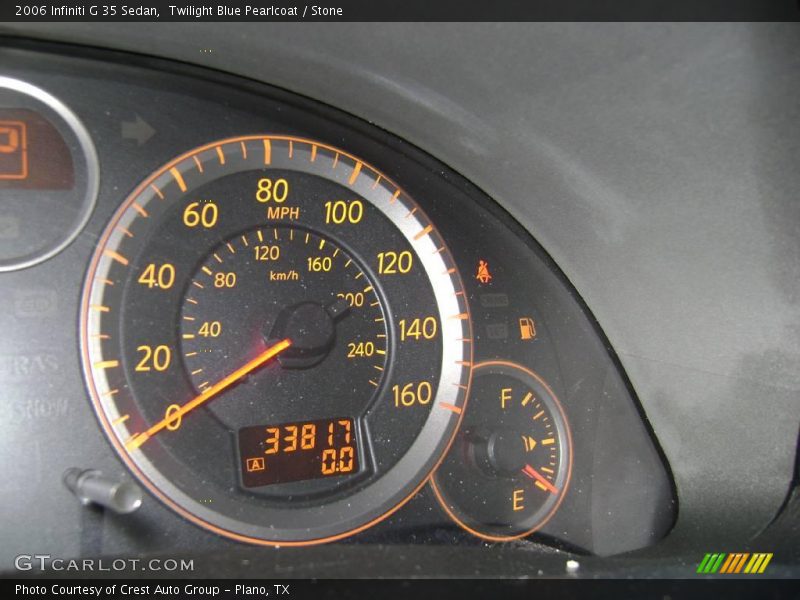 Twilight Blue Pearlcoat / Stone 2006 Infiniti G 35 Sedan