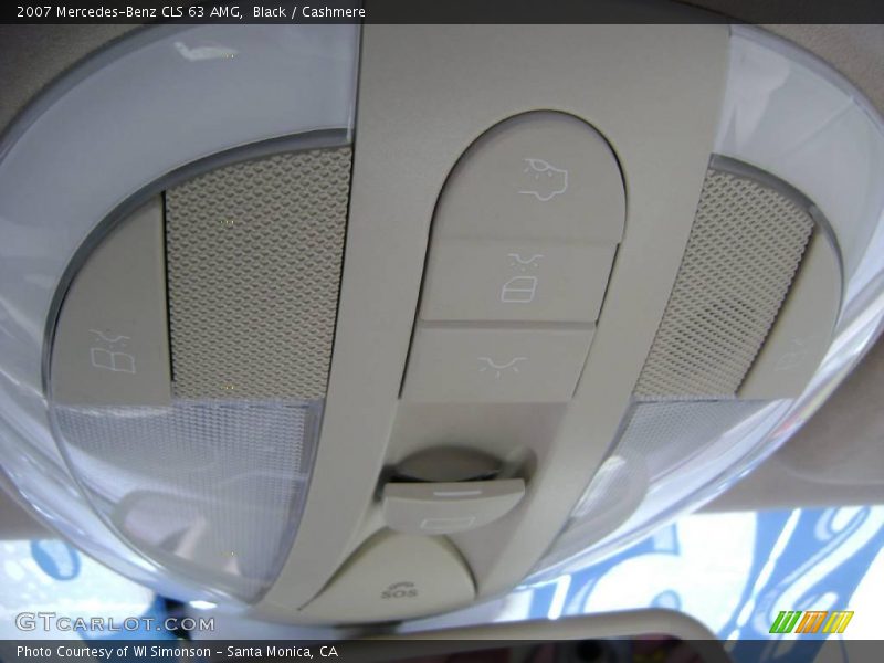 Black / Cashmere 2007 Mercedes-Benz CLS 63 AMG