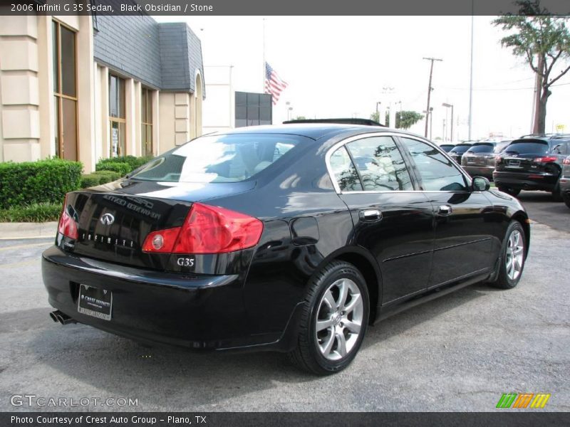 Black Obsidian / Stone 2006 Infiniti G 35 Sedan