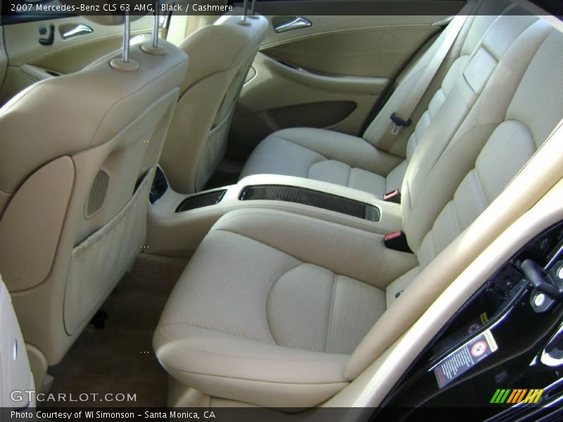 Black / Cashmere 2007 Mercedes-Benz CLS 63 AMG