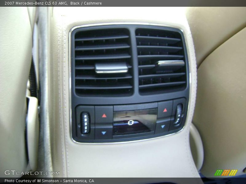 Black / Cashmere 2007 Mercedes-Benz CLS 63 AMG