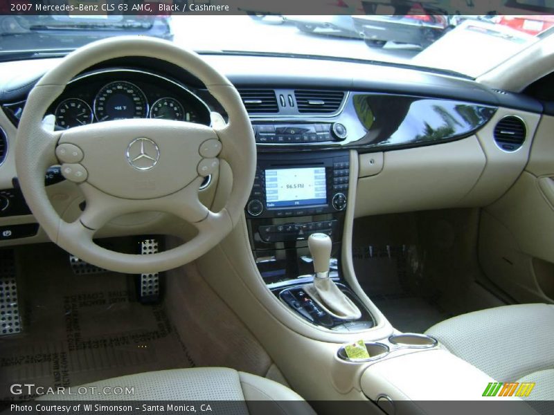 Black / Cashmere 2007 Mercedes-Benz CLS 63 AMG