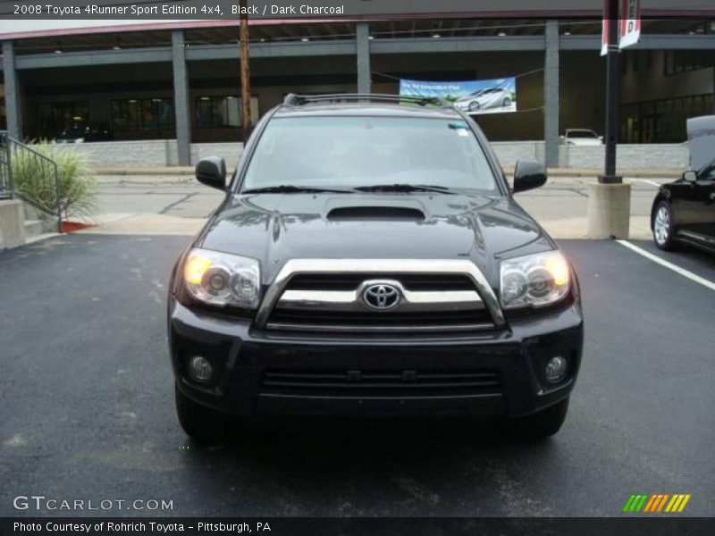 Black / Dark Charcoal 2008 Toyota 4Runner Sport Edition 4x4