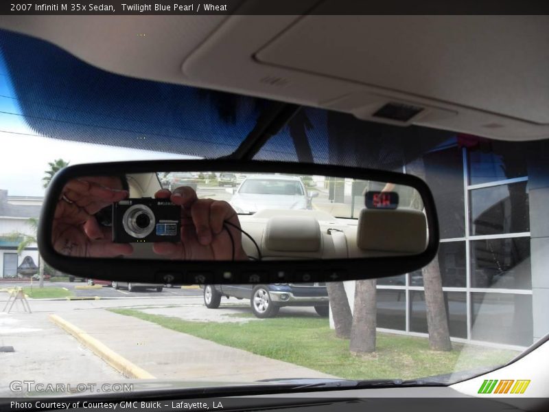 Twilight Blue Pearl / Wheat 2007 Infiniti M 35x Sedan