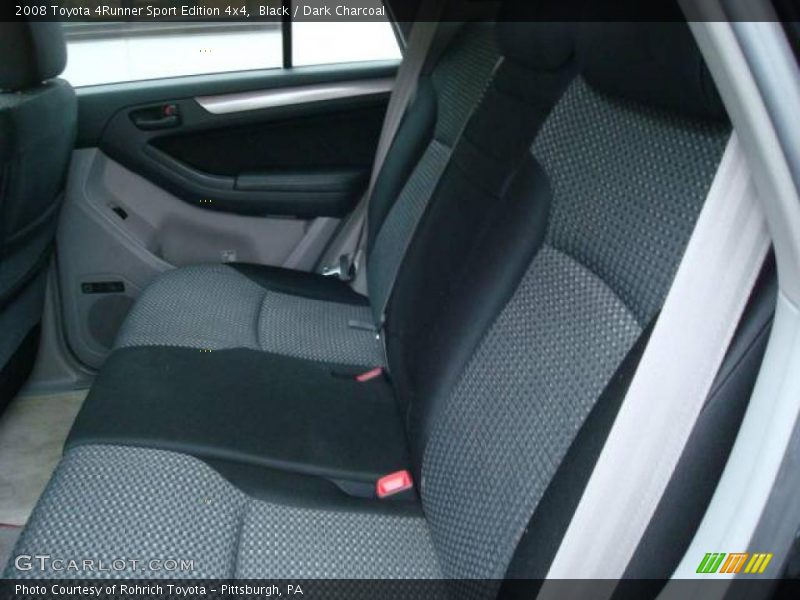Black / Dark Charcoal 2008 Toyota 4Runner Sport Edition 4x4