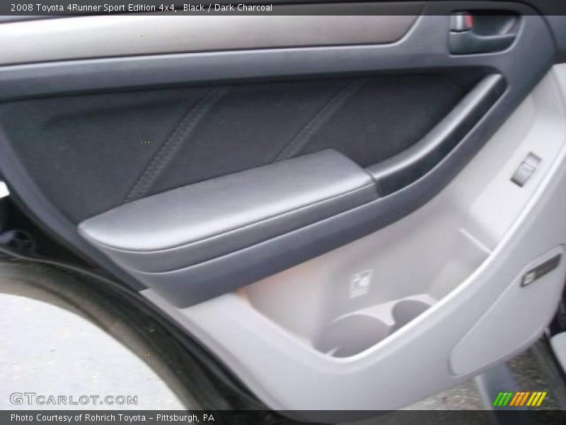 Black / Dark Charcoal 2008 Toyota 4Runner Sport Edition 4x4