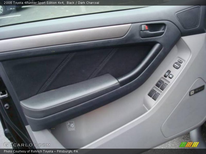 Black / Dark Charcoal 2008 Toyota 4Runner Sport Edition 4x4