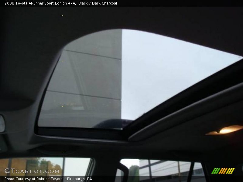 Black / Dark Charcoal 2008 Toyota 4Runner Sport Edition 4x4