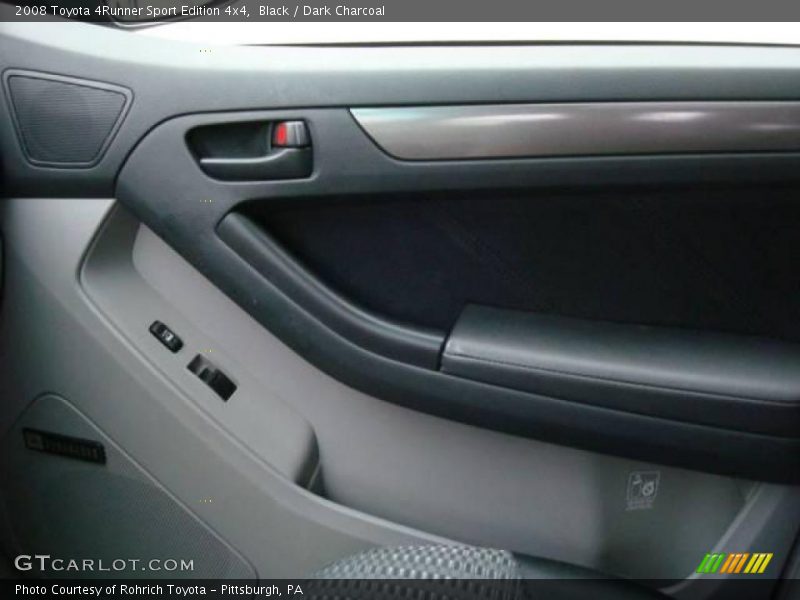 Black / Dark Charcoal 2008 Toyota 4Runner Sport Edition 4x4