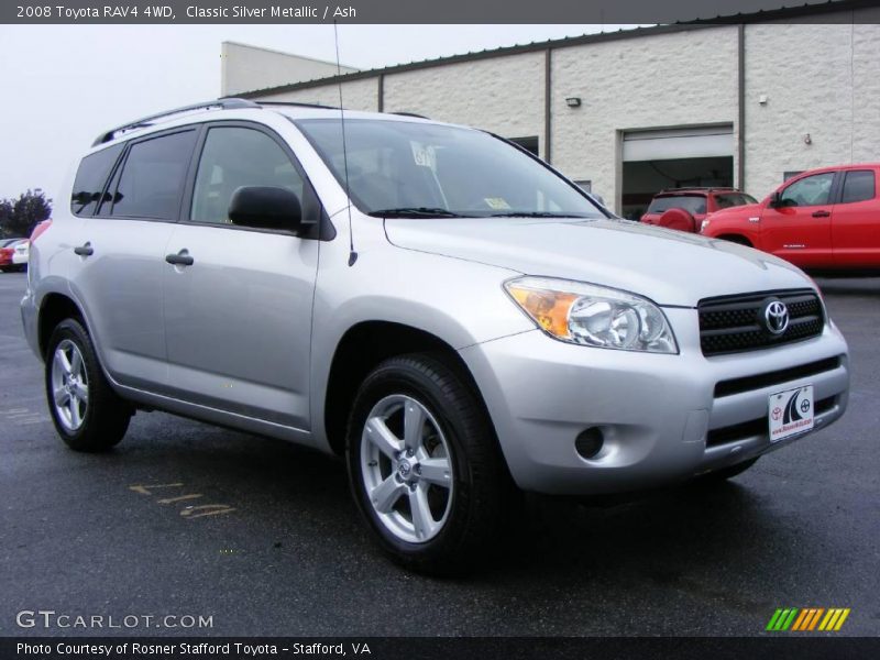 Classic Silver Metallic / Ash 2008 Toyota RAV4 4WD