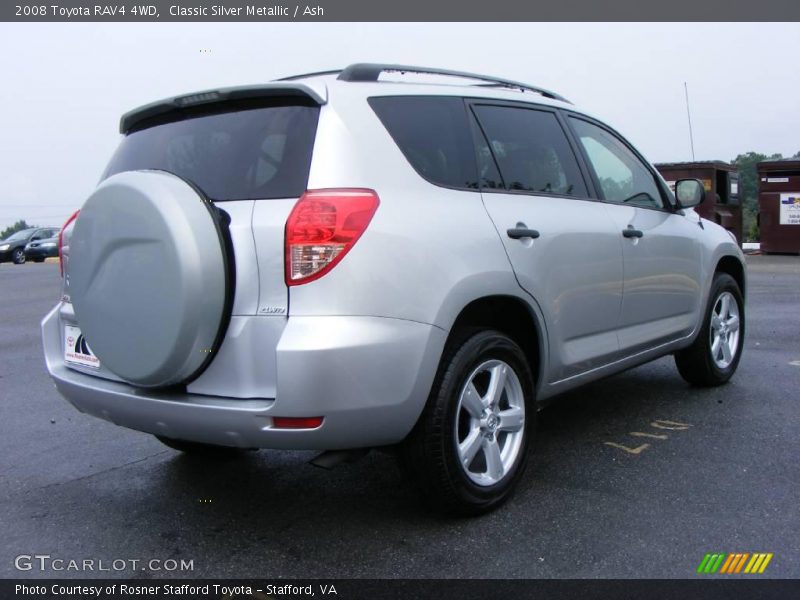 Classic Silver Metallic / Ash 2008 Toyota RAV4 4WD