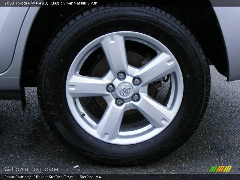 Classic Silver Metallic / Ash 2008 Toyota RAV4 4WD