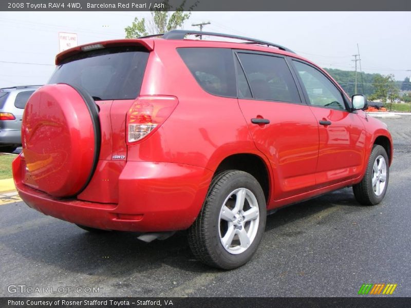 Barcelona Red Pearl / Ash 2008 Toyota RAV4 4WD