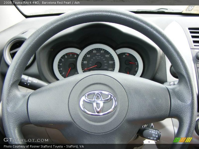 Barcelona Red Pearl / Ash 2008 Toyota RAV4 4WD