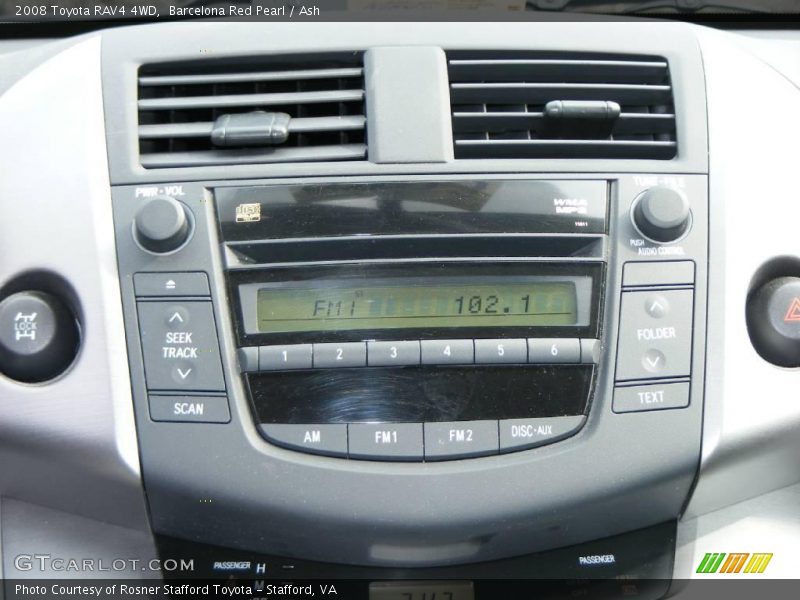 Barcelona Red Pearl / Ash 2008 Toyota RAV4 4WD