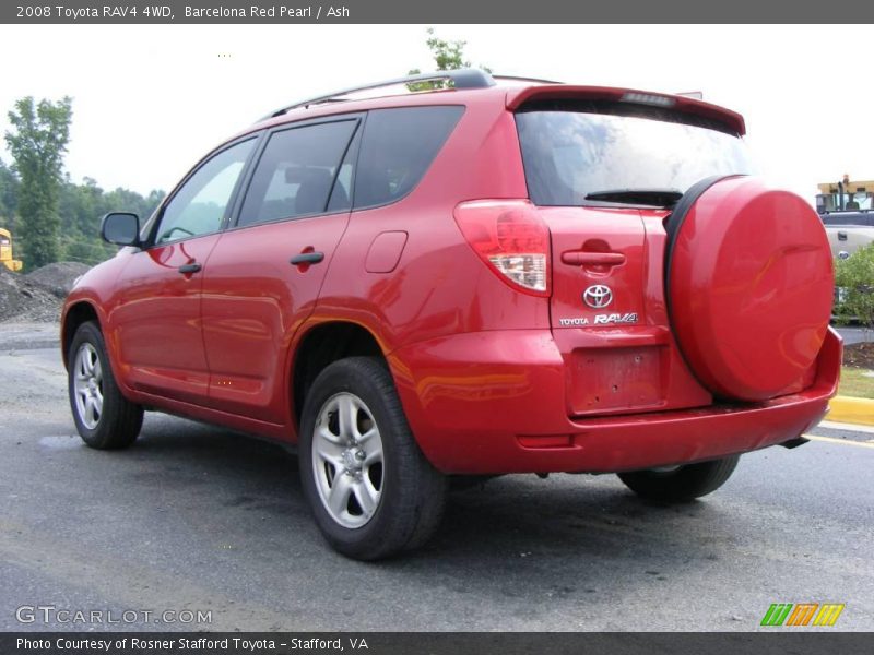 Barcelona Red Pearl / Ash 2008 Toyota RAV4 4WD
