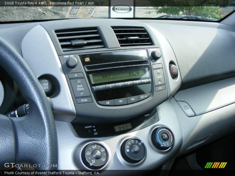 Barcelona Red Pearl / Ash 2008 Toyota RAV4 4WD