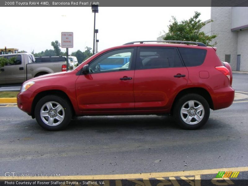 Barcelona Red Pearl / Ash 2008 Toyota RAV4 4WD