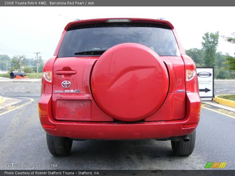 Barcelona Red Pearl / Ash 2008 Toyota RAV4 4WD