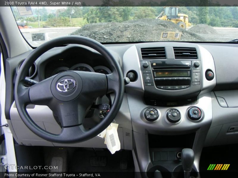Super White / Ash 2008 Toyota RAV4 4WD