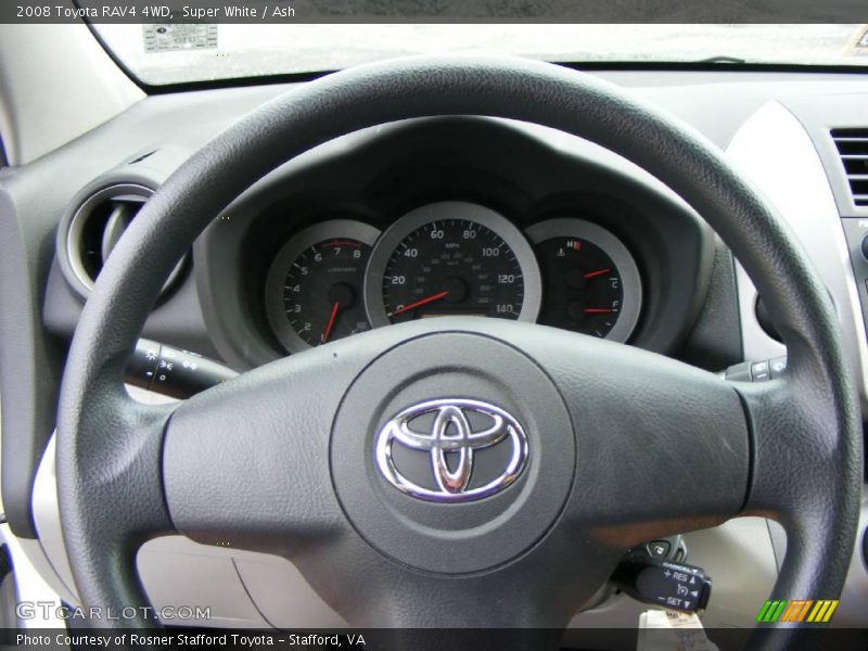 Super White / Ash 2008 Toyota RAV4 4WD