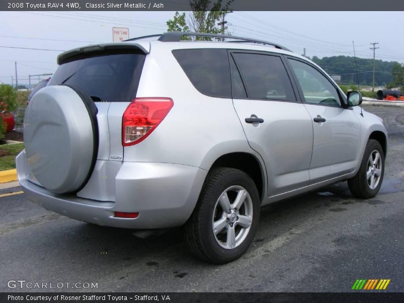 Classic Silver Metallic / Ash 2008 Toyota RAV4 4WD