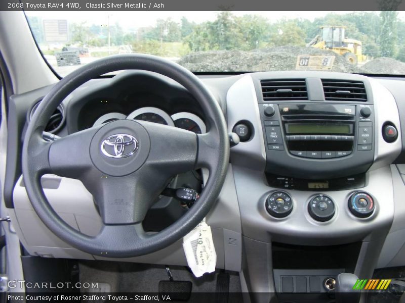 Classic Silver Metallic / Ash 2008 Toyota RAV4 4WD