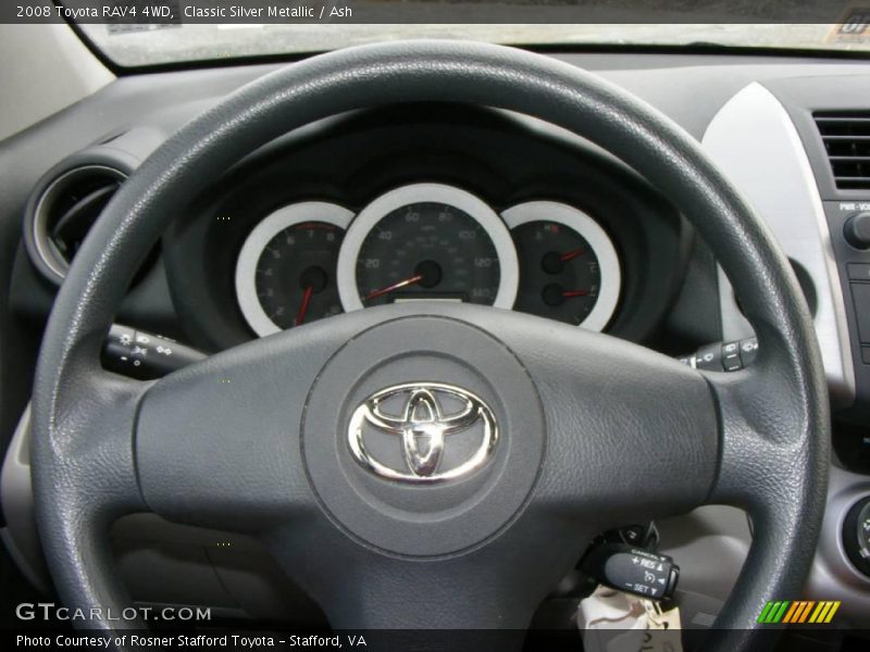 Classic Silver Metallic / Ash 2008 Toyota RAV4 4WD