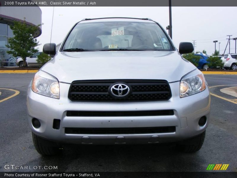 Classic Silver Metallic / Ash 2008 Toyota RAV4 4WD
