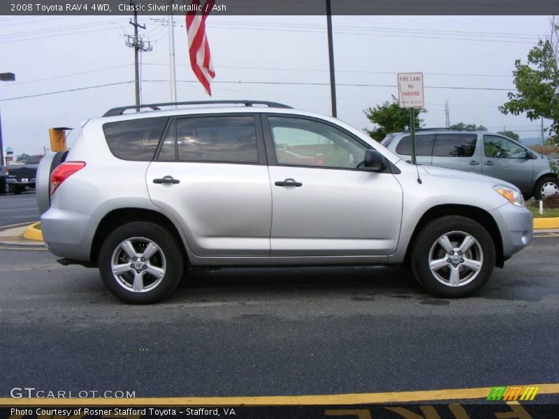 Classic Silver Metallic / Ash 2008 Toyota RAV4 4WD