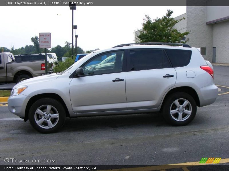 Classic Silver Metallic / Ash 2008 Toyota RAV4 4WD