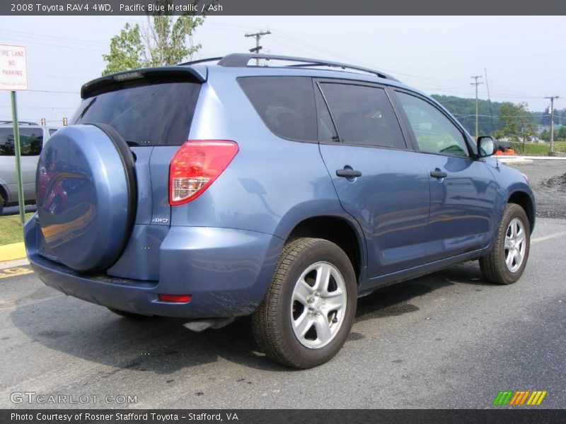 Pacific Blue Metallic / Ash 2008 Toyota RAV4 4WD