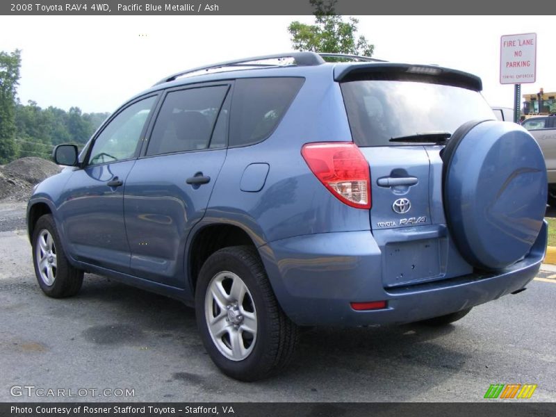 Pacific Blue Metallic / Ash 2008 Toyota RAV4 4WD
