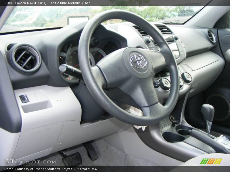 Pacific Blue Metallic / Ash 2008 Toyota RAV4 4WD
