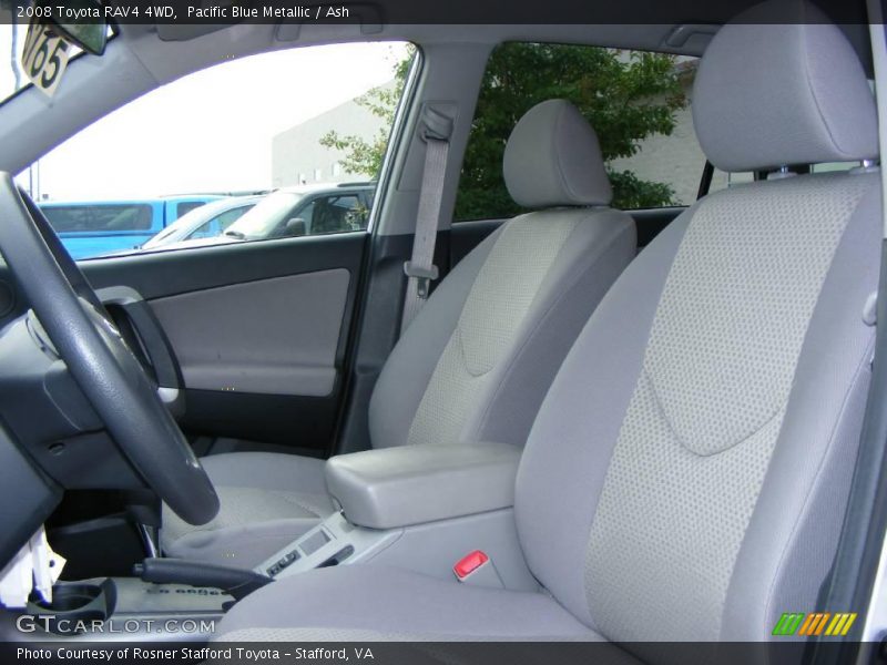 Pacific Blue Metallic / Ash 2008 Toyota RAV4 4WD