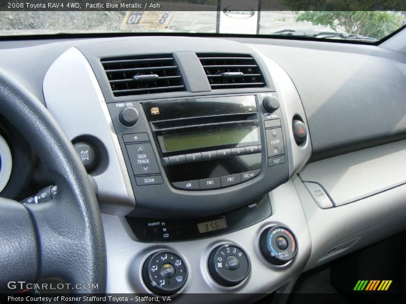 Pacific Blue Metallic / Ash 2008 Toyota RAV4 4WD