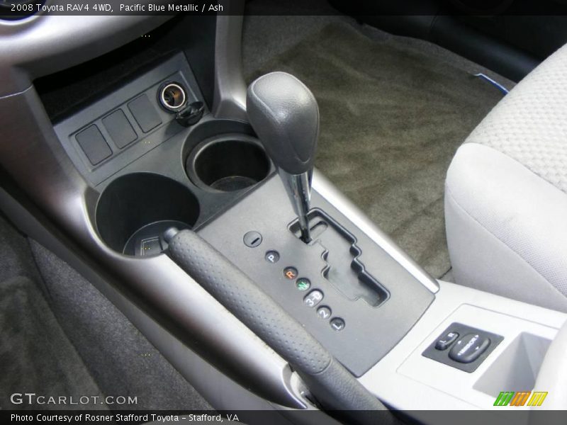 Pacific Blue Metallic / Ash 2008 Toyota RAV4 4WD