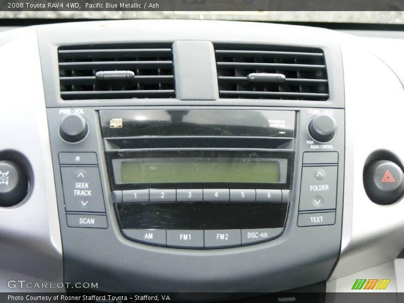 Pacific Blue Metallic / Ash 2008 Toyota RAV4 4WD