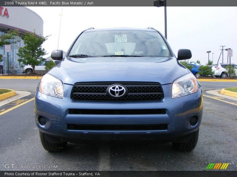 Pacific Blue Metallic / Ash 2008 Toyota RAV4 4WD