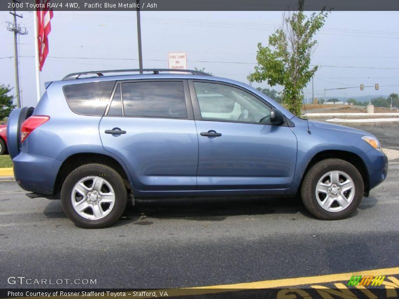 Pacific Blue Metallic / Ash 2008 Toyota RAV4 4WD